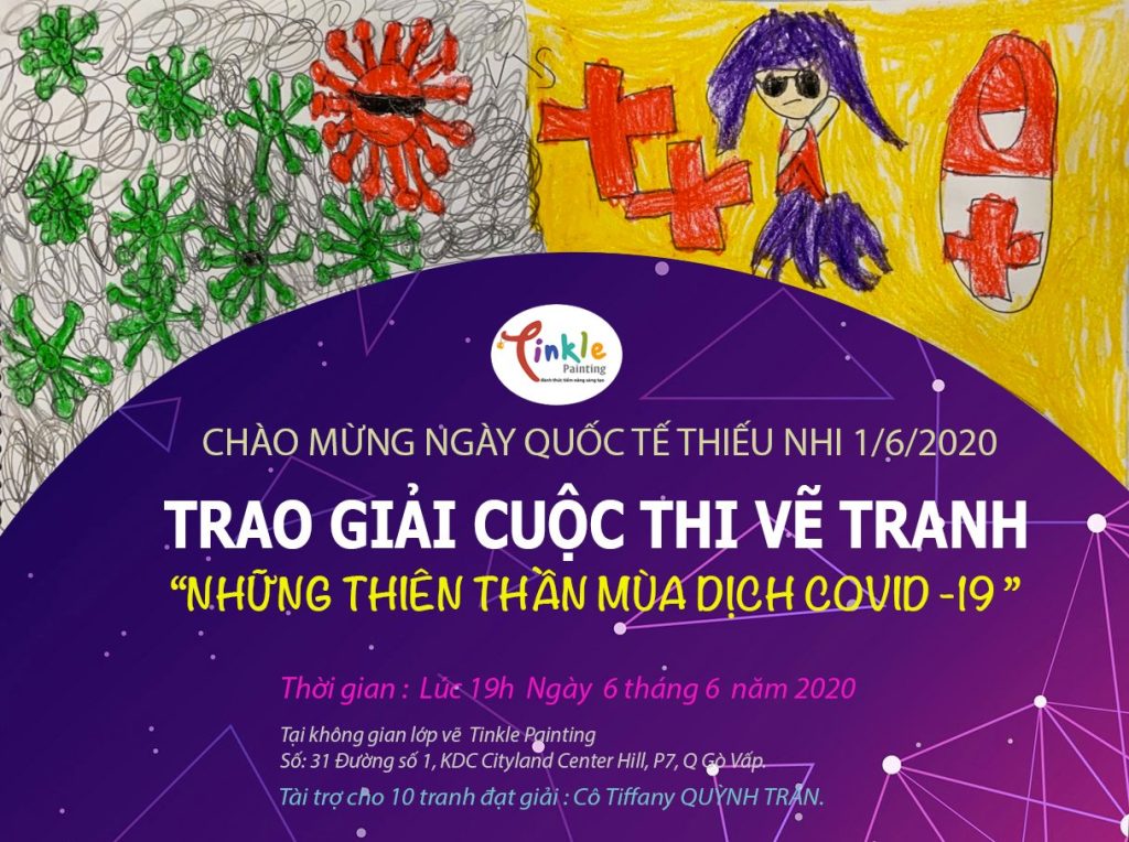 Trao Giải Cuộc Thi Vẽ Tranh “Những thiên thần mùa dịch Covid”